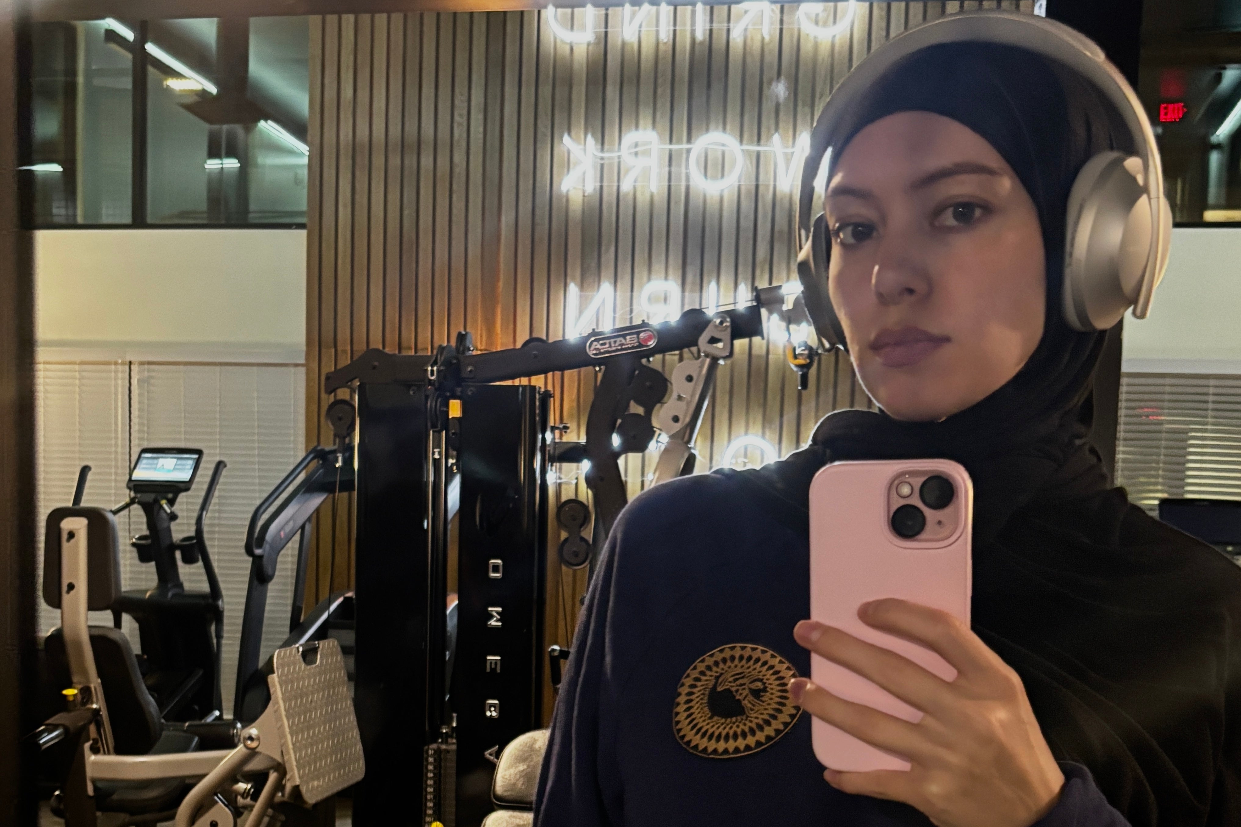 how to wear hijab in gym