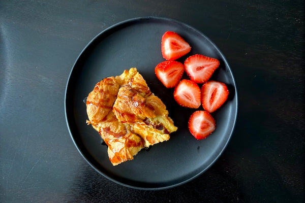 7 Ingredient Croissant Bread Pudding