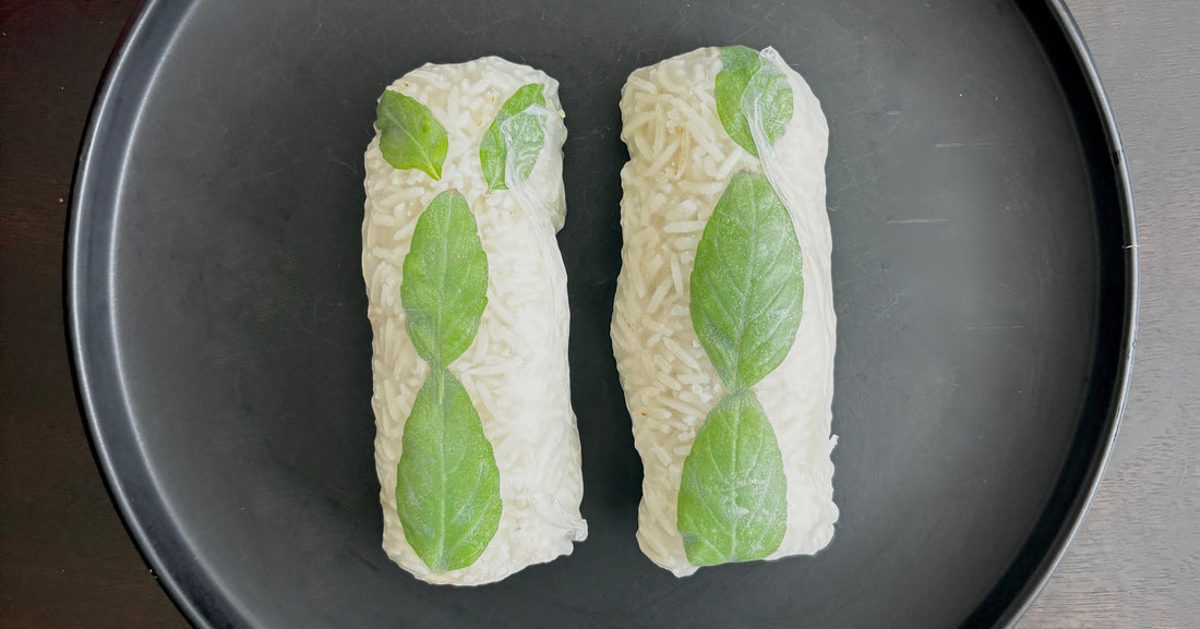Refreshing Cold Spring Rolls with Coconut Rice & Peanut Sauce – Perfect for Hot Summer Days!
