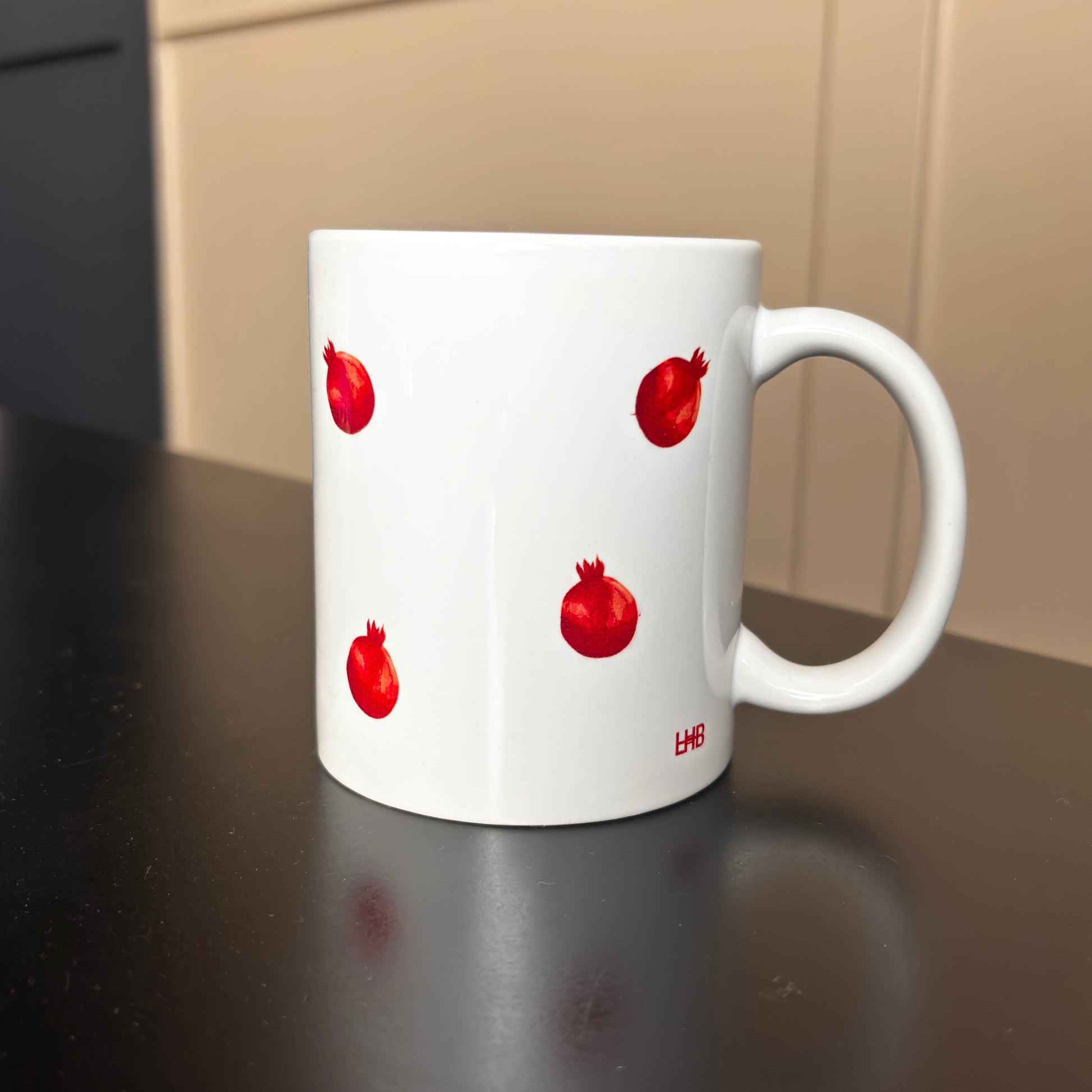 Painted Pomegranate Mug