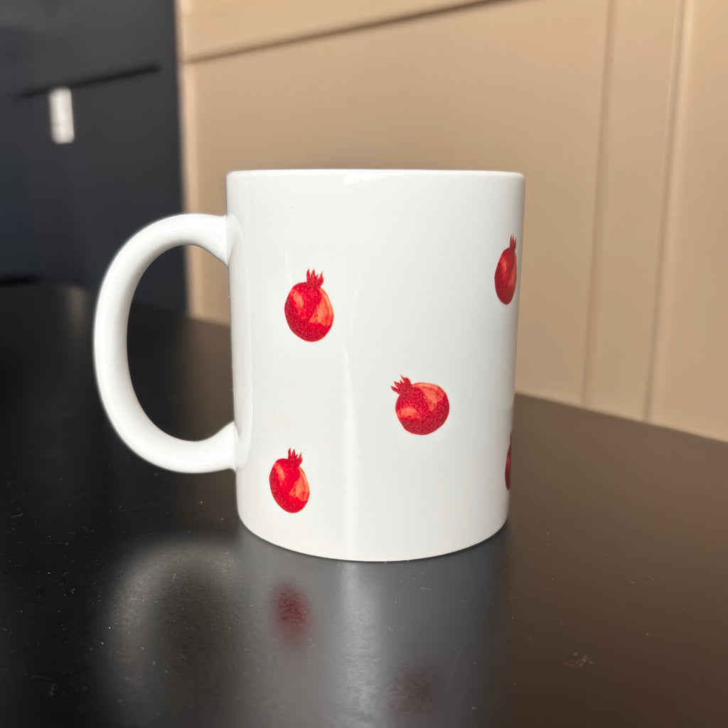 Painted Pomegranate Mug